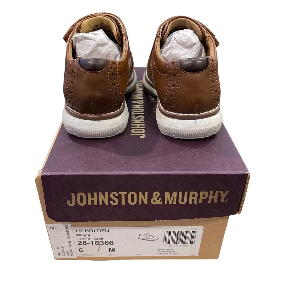 Johnston &‎ Murphy Lk Holden Toddler Boy Shoes Size 6M
